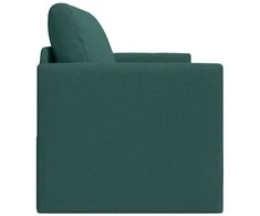 Sofa lova 110cm Tamsiai žalia audinys