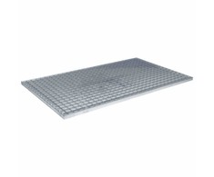 Grotelės Sidabro 100 x 60 x 2 cm Karštojo cinkavimo plienas