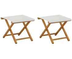 Gulintojas 2 pcs Kietas eukalipto medis Kreminė