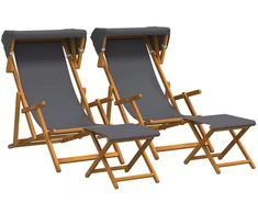 Gulintojas 4 pcs 3 Pozicija Kietas eukalipto medis Pilka