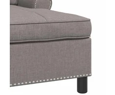 Gultas su pagalve Tortora 91 x 157 x 91 cm audinys