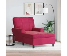 Gultas su pagalve Vyno raudona 91 x 157 x 91 cm Aksomas