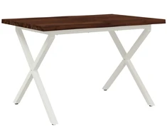 Gyvas kraštas valgomojo stalas 110 x 55 x 75 cm