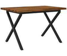 Gyvas kraštas valgomojo stalas 110 x 55 x 75 cm