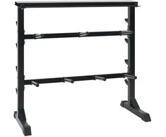 Hantelių stovas Juoda 99 x 45 x 95,5 cm