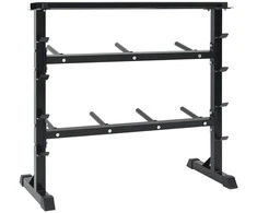 Hantelių stovas Juoda 99 x 45 x 95,5 cm