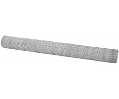 Heksagoninė tvora Sidabro 1,5 x 50 m Galvanizuotas plienas