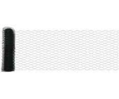 Heksagoninė tvora Žalia 0,8 x 10 m PVC