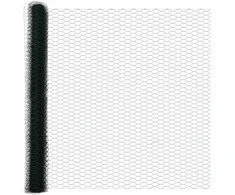 Heksagoninė tvora Žalia 1,6 x 25 m PVC