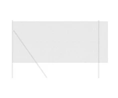 Heksagoninė tvora 1,2 x 50 m PVC Pilka