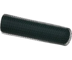 Heksagoninė tvora Žalia 0,8 x 25 m PVC