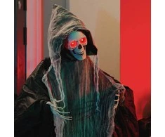 Helovino Grim Reaper s stovu Juoda 60 x 60 x 155 cm Poliesteris