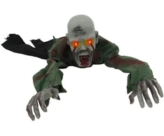 Helovino ropojantis zombis SPOOKA Žalia 110 x 50 x 21 cm