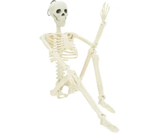 Helovino skeletas 2 vnt. Balta 85 cm PVC