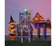 Helovino Skeleton Balta 155 x 38.5 cm Plastmasė