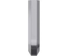 Hex raktas 12 pcs Sidabro 32 x 86 mm Plienas