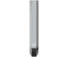 Hex raktas 2 pcs Sidabro 20 x 52 mm Plienas