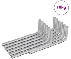 Hex rakto 2118 vnt. Sidabrinė 22 x 66 mm Plienas