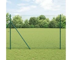 Heksagoninė tvora Žalia 1,6 x 100 m PVC