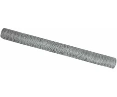 Heksagoninė tvora Sidabro 1,6 x 25 m Galvanizuotas plienas