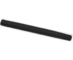 Heksagoninė tvora Pilka 1,4 x 50 m PVC
