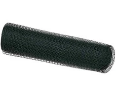 Heksagoninė tvora Žalia 0,6 x 100 m PVC