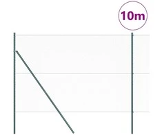 Heksagonalinė tvoros tvirtinimo sistema 10 x 1,5 m Žalia