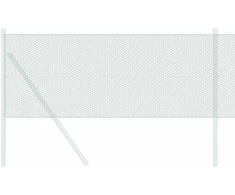 Heksagoninė tvora Žalia 0,5 x 100 m PVC
