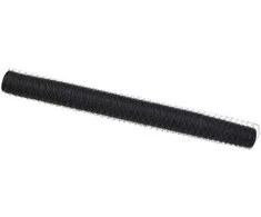 Heksagoninė tvora Pilka 1,2 x 100 m PVC
