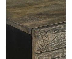 Highboard 60x33x100 cm Masyvo medžio mango