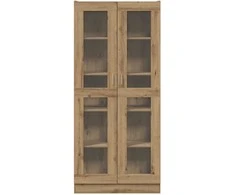 Highboard Artisan ąžuolas 82,5x30,5x185 cm inžinerinė mediena