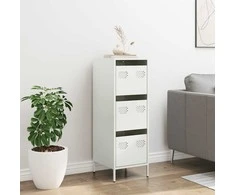 Highboard Baltas 39x35x103,5 cm Plienas