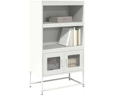 Highboard Baltas 68x39x123 cm Plienas