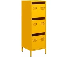 Highboard Garstyčių geltona 39x35x103,5 cm Plienas
