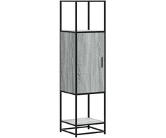 Highboard Gray Sonoma inžinerinis medis ir metalas