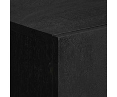 Highboard Juodas 60x33x100 cm Engineered Wood