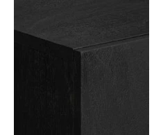 Highboard Juodas 60x33x100 cm Engineered Wood