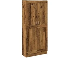 Highboard Old Wood 82,5x30,5x185 cm Engineered Wood