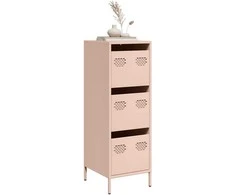 Highboard Rožinė 39x35x103,5 cm Plienas