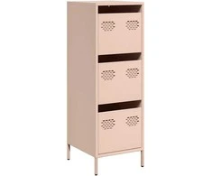 Highboard Rožinė 39x35x103,5 cm Plienas