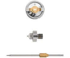HVLP purkštuvo antgalis 0,8 mm antgalis Sidabrinė