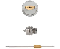 HVLP purkštuvo antgalis 2,5 mm purkštuvo antgalis Sidabrinė
