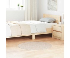 Neslystantis plaukuotas kilimas Kreminė 90 x 90 cm PP