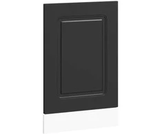indaplovės skydelis Kalmar juodas 45x1,5x57 cm