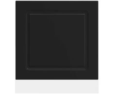 indaplovės skydelis Kalmar juodas 60x1,5x57 cm