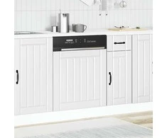 indaplovės skydelis Lucca Baltas Engineered Wood