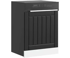 indaplovės skydelis Lucca Juodas Engineered Wood