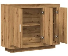 indauja Artisan ąžuolas 92x35x75 cm inžinerinė mediena