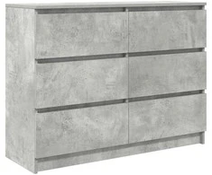 indauja Betonas Pilkas 100x35x76 cm Inžinierinė mediena