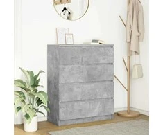 indauja Betonas Pilkas 80x35x99 cm Inžinierinė mediena